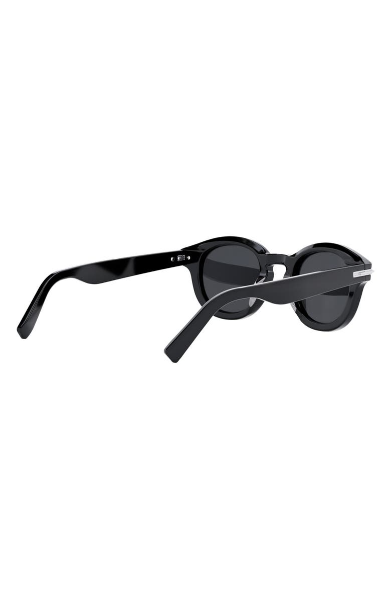 DIOR 'DiorBlackSuit R5I 48mm Round Sunglasses, Alternate, color, 