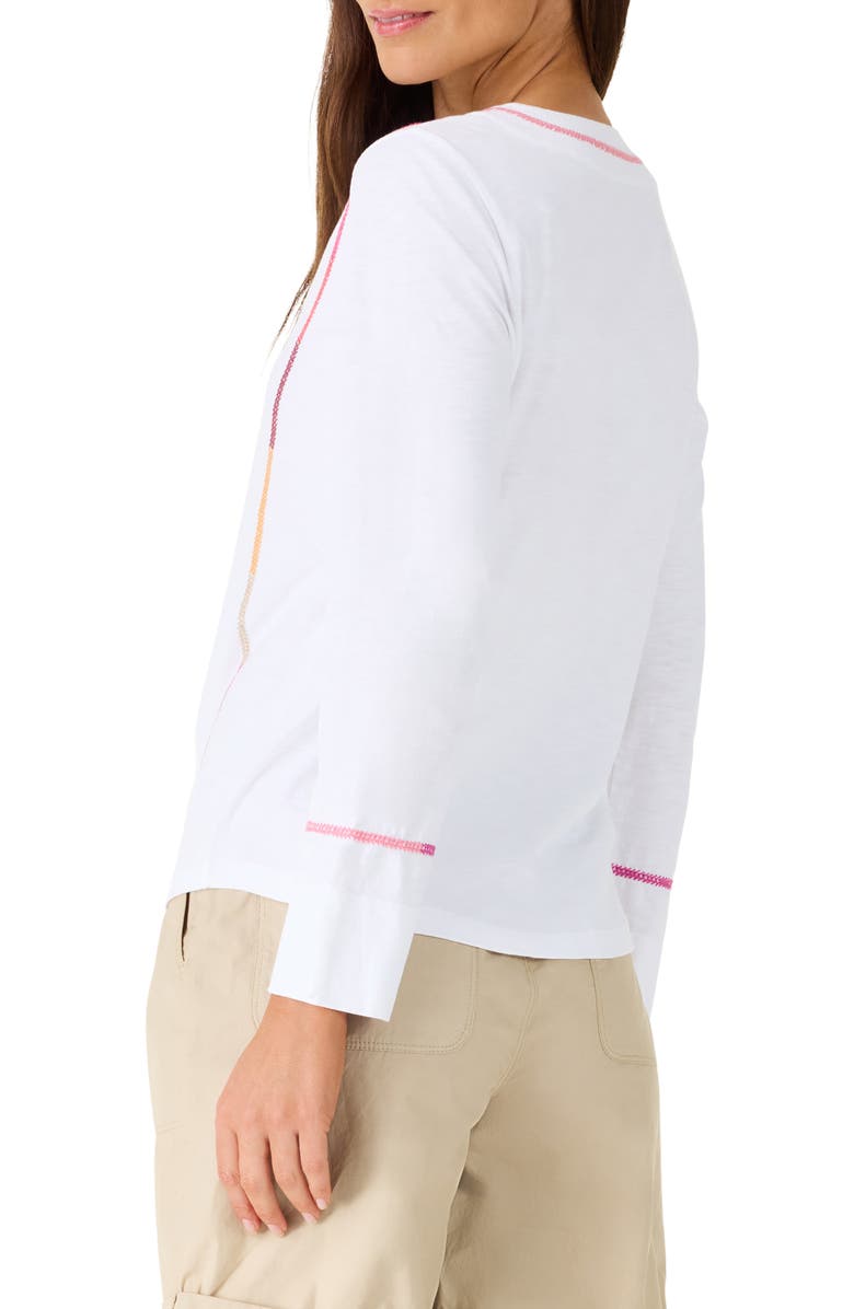 NIC+ZOE Pinnacle Embroidered Top, Alternate, color,