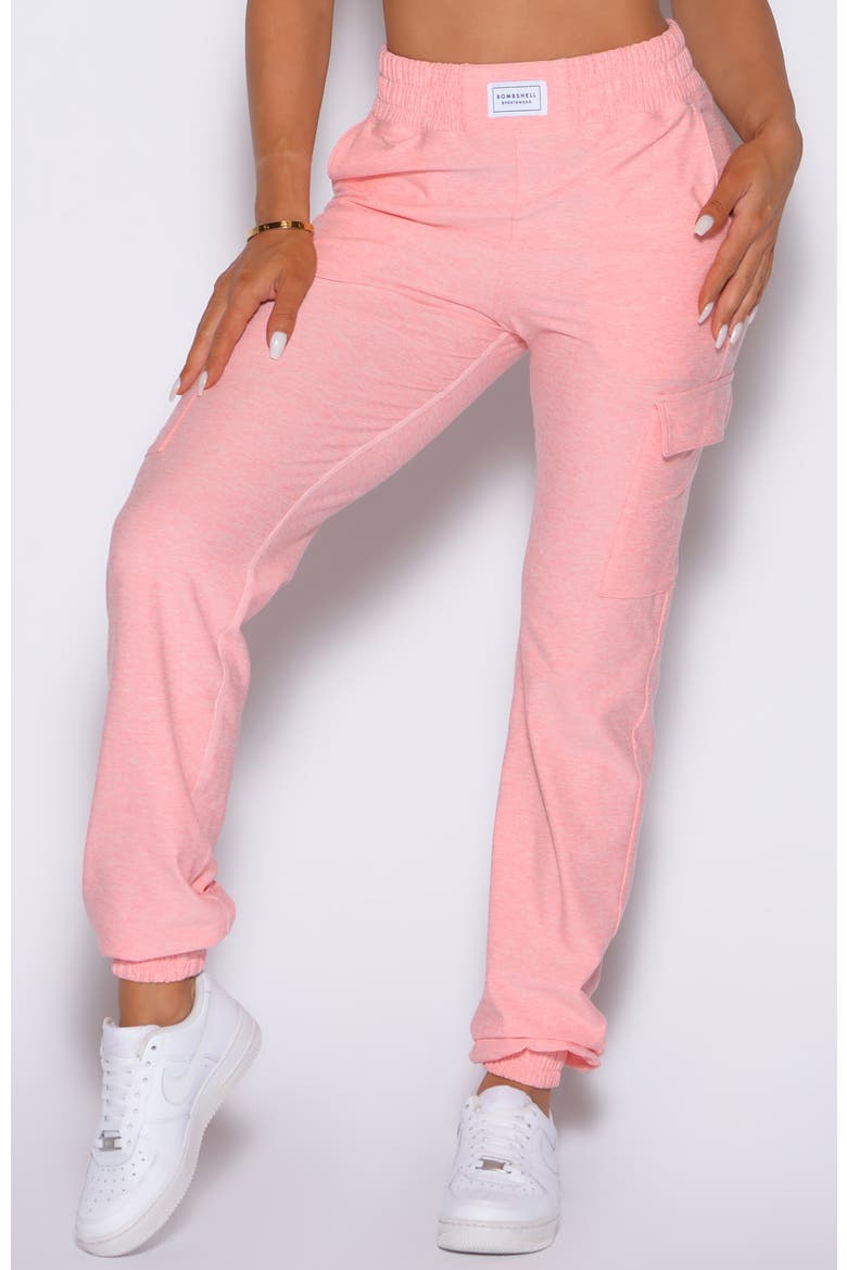 Cloud Comfort Joggers, Main, color, Peachy Pink