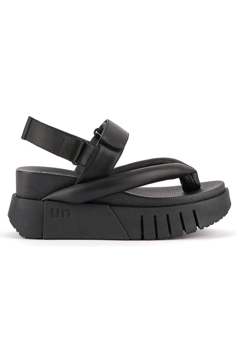 United Nude Delta Tong Sandals, Main, color, Black