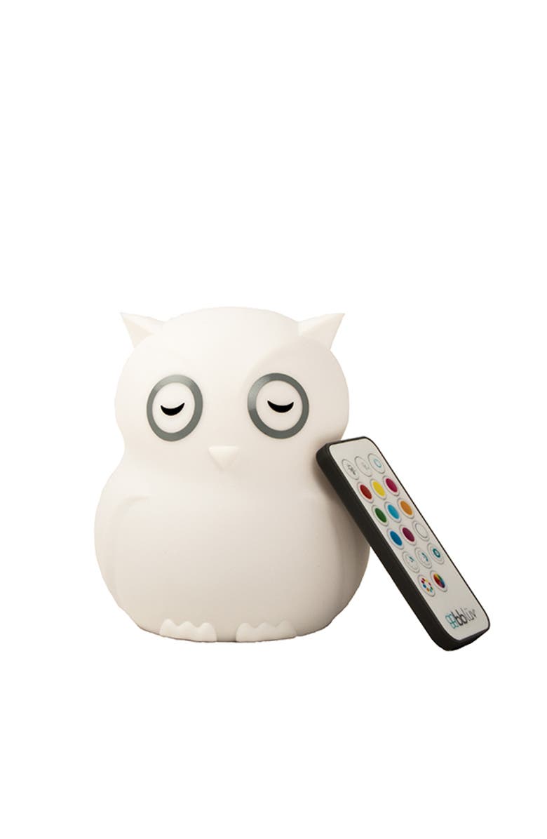 bbluv Hibu Portable Silicone Night Light, Alternate, color, White