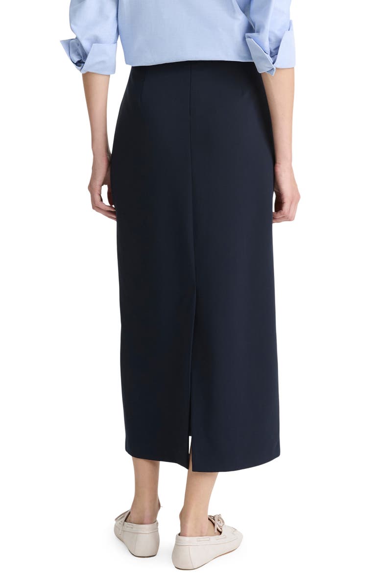 Vince Lean Maxi Pencil Skirt, Alternate, color, Coastal Blue