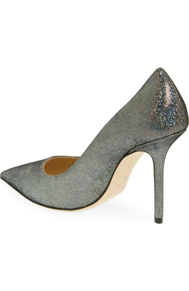 Jimmy Choo Love Disco Glitter Pointed Toe Pump, Alternate, color,