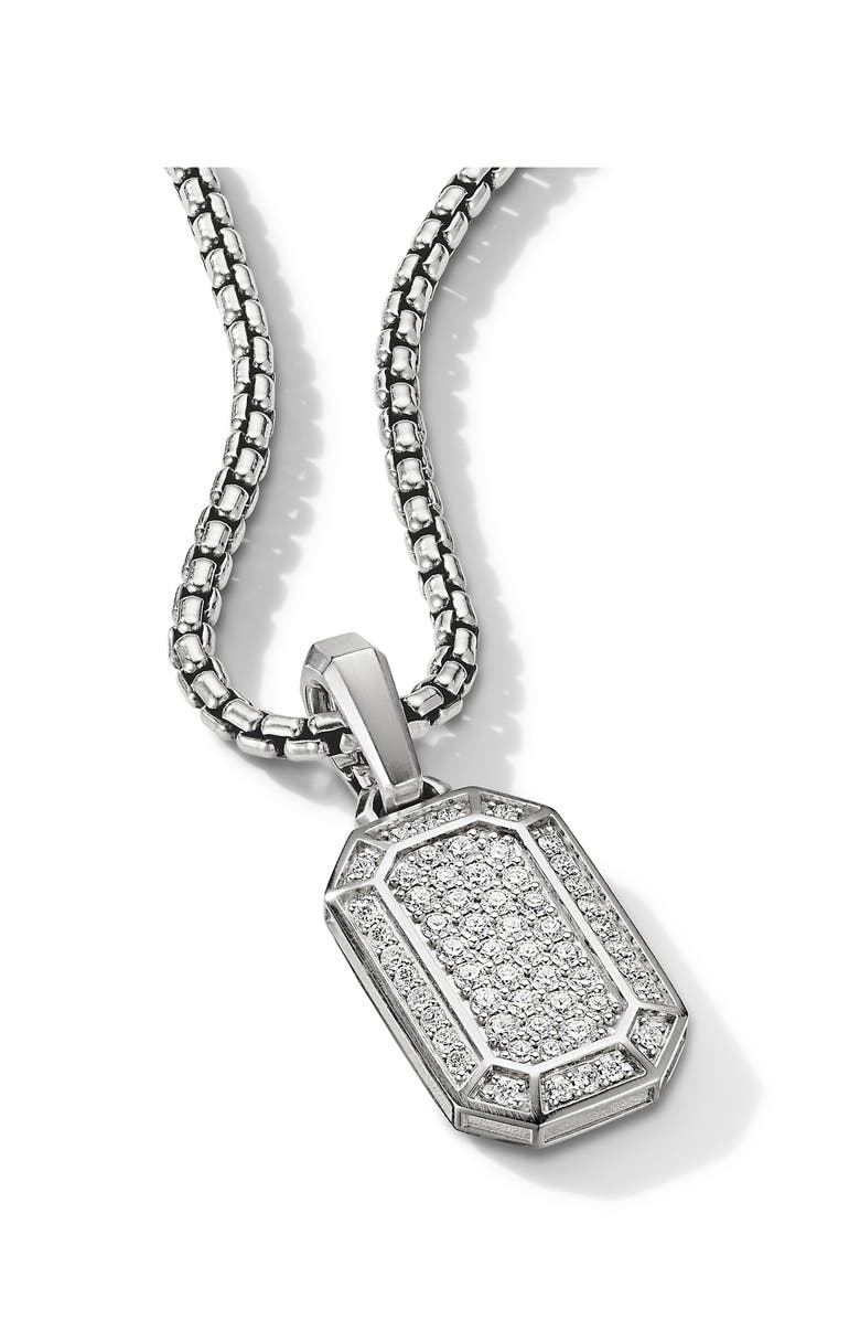 David Yurman Pavé Diamond Pendant, Alternate, color,