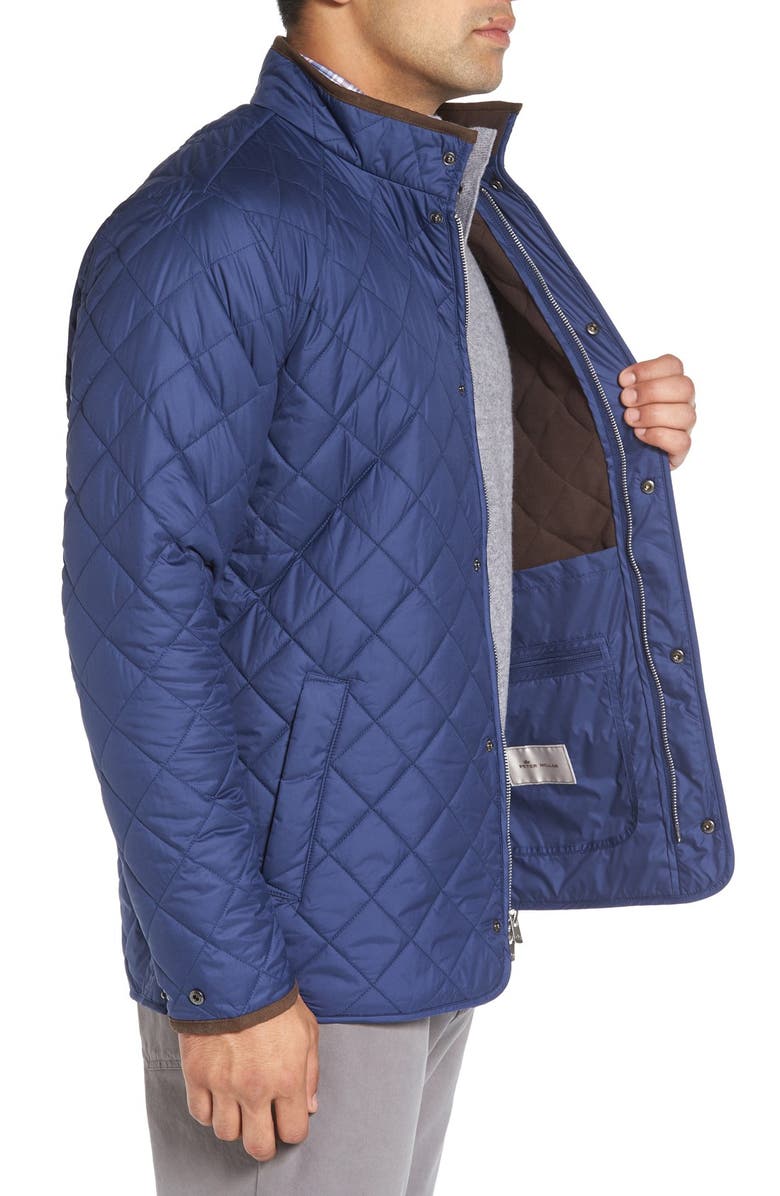 Peter Millar Norfolk Water Resistant Quilted Jacket, Alternate, color, 