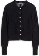 Madewell Pointelle Stitch Alpaca Blend Cardigan