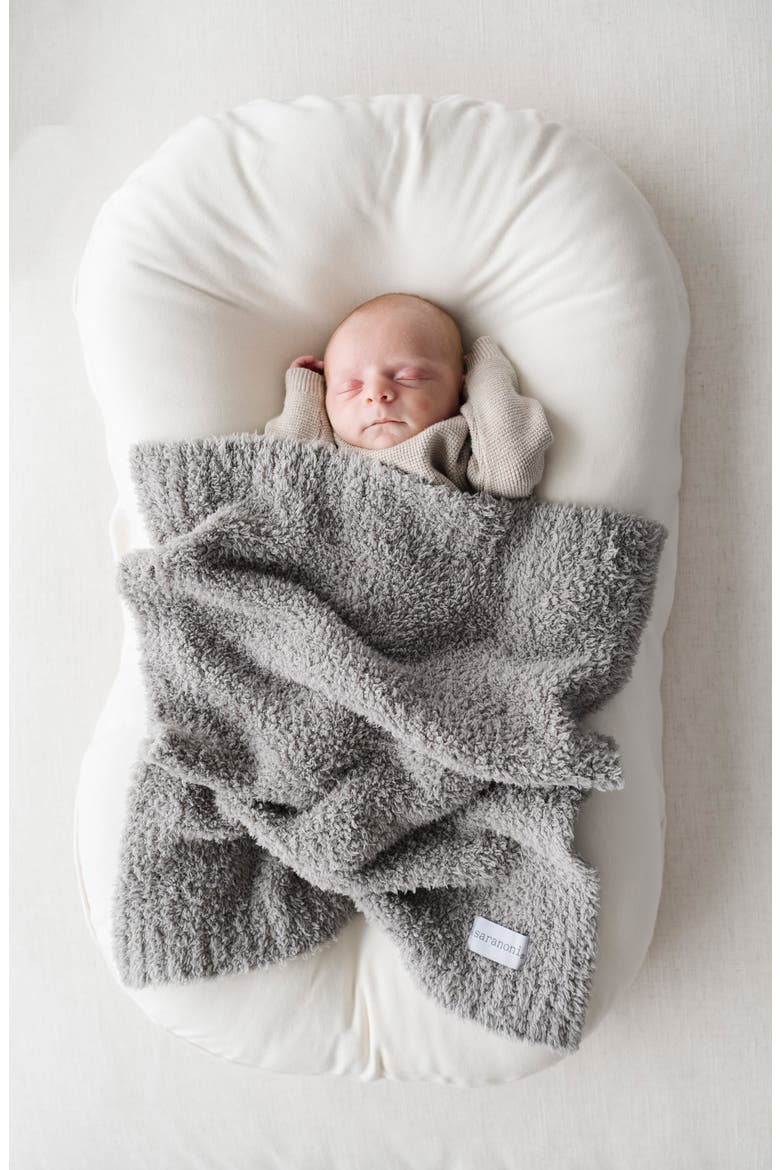 Bamboni Mini Blanket, Alternate, color, GRAY