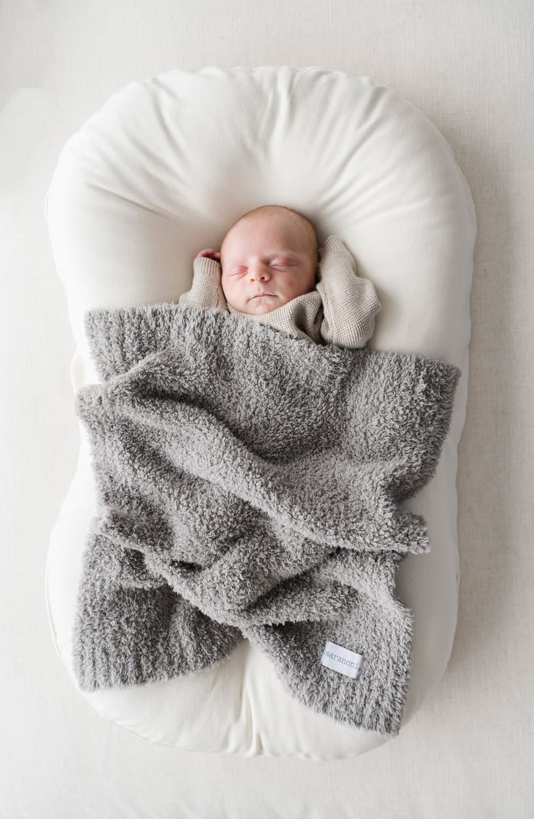 SARANONI Bamboni Mini Blanket, Alternate, color, Gray