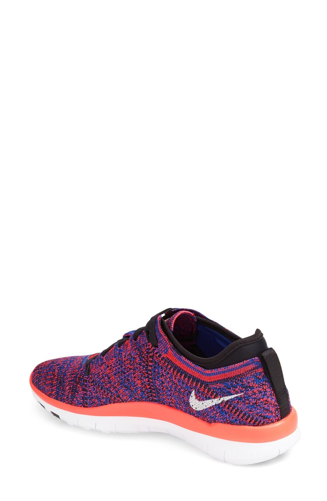 'Free Flyknit 5.0 TR' Training Shoe, Alternate, color, BLUE/ WHITE/ BLACK/ RED