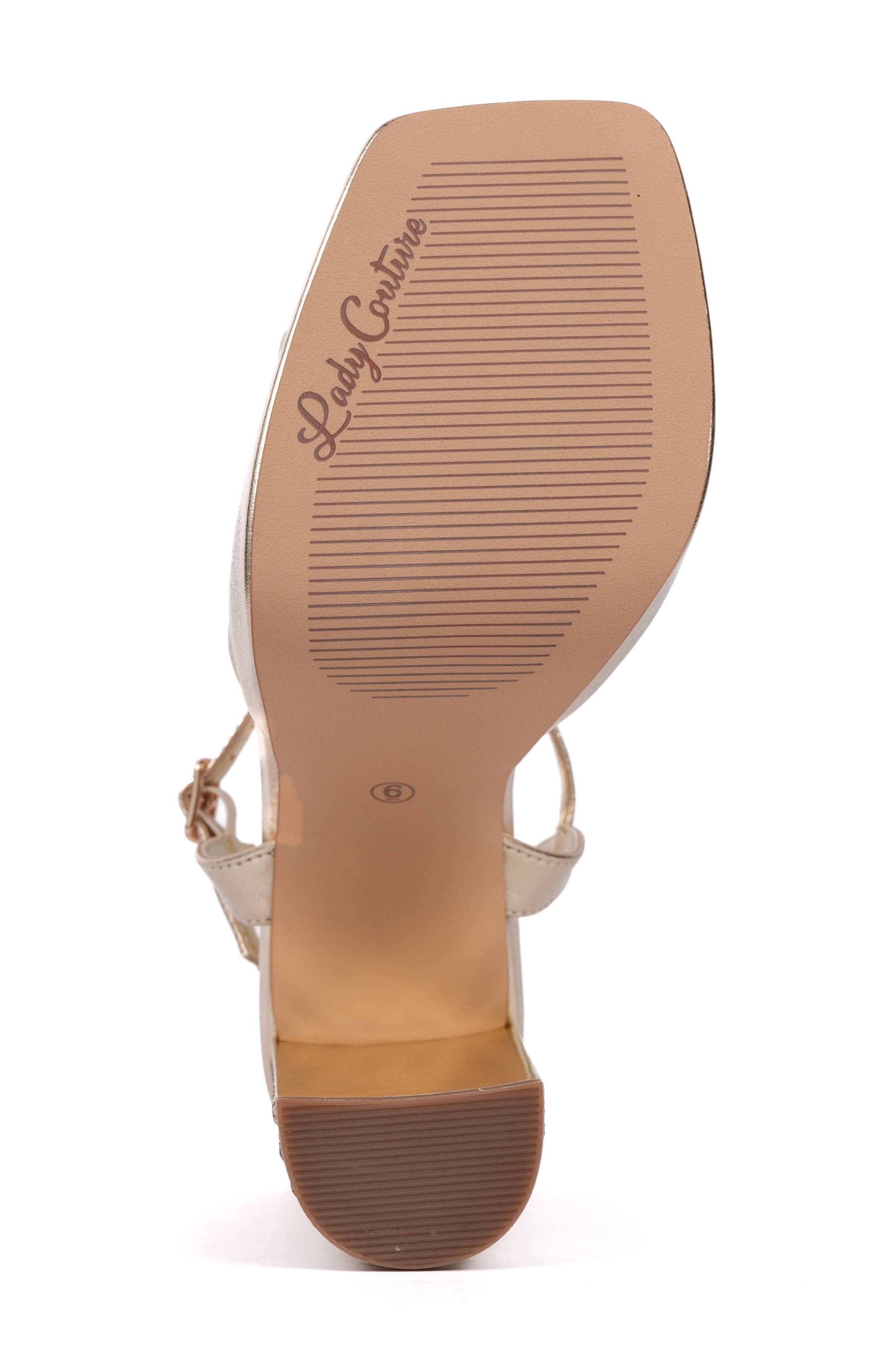 Pretty Sandal, Alternate, color, GOLD