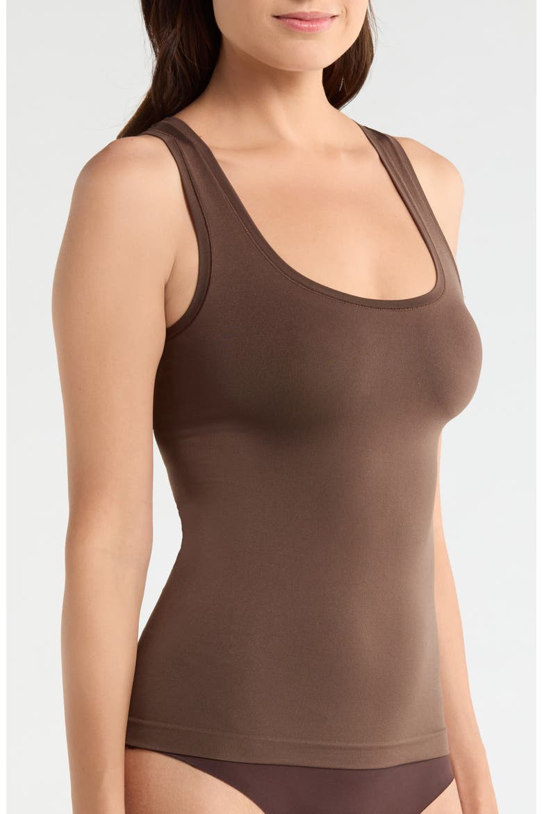 Seamless Layering Tank, Alternate, color, BROWN SWEET