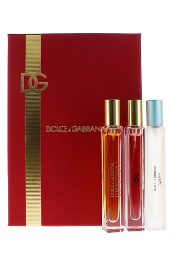 Dolce & Gabbana 3-piece Fragrance Set $114 Value In Transparent