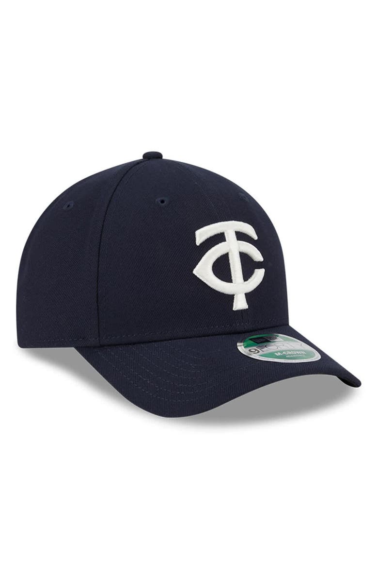 New Era Men's New Era Navy Minnesota Twins Player Replica 9FORTY Adjustable Hat, Alternate, color,