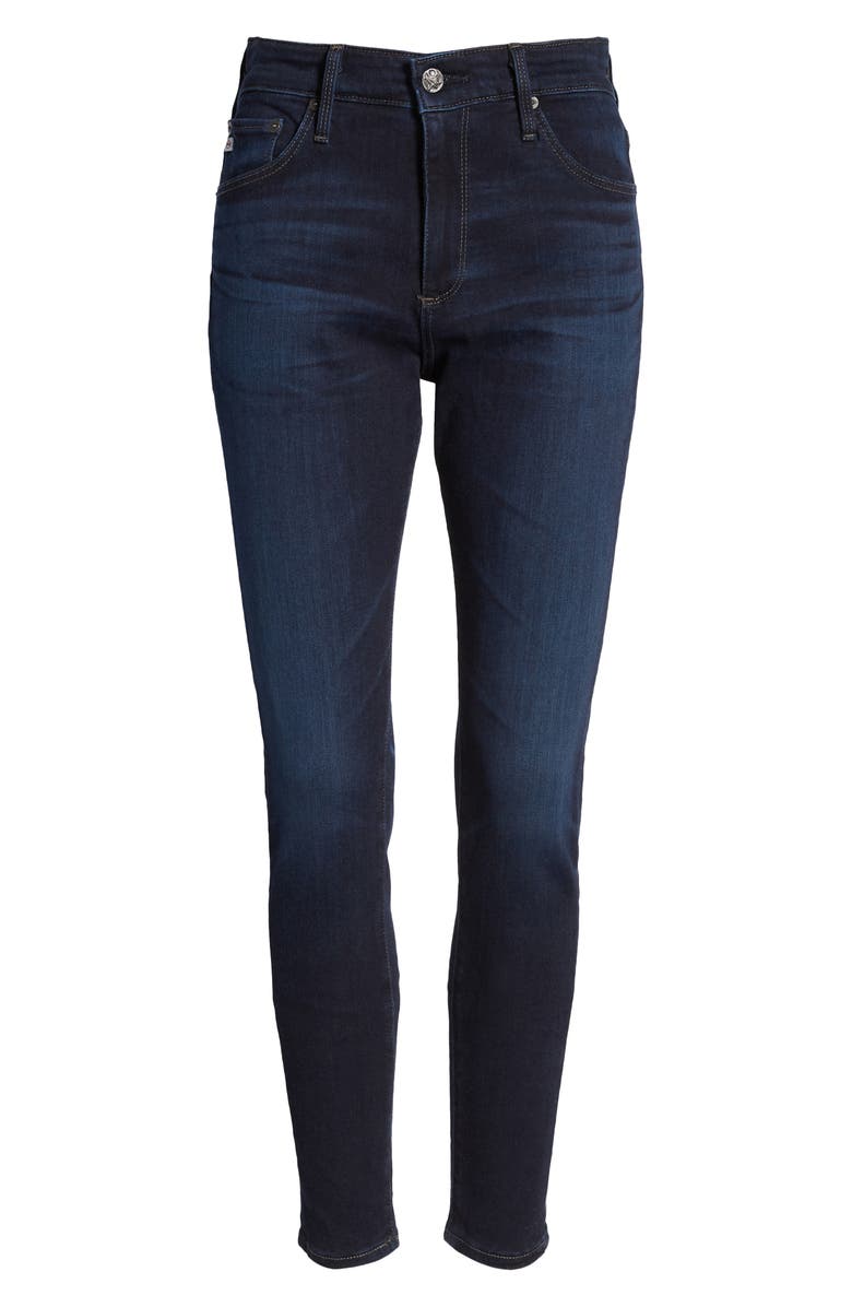 AG Farrah Skinny Ankle Jeans, Alternate, color, 2 Years Shelter