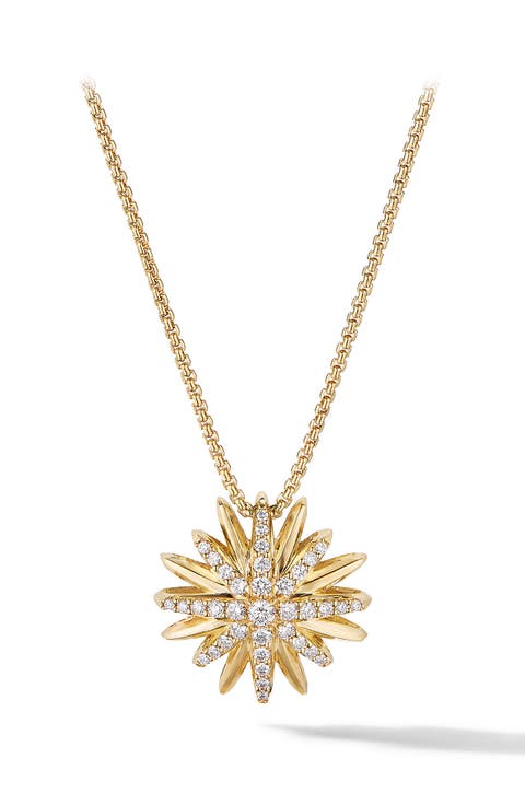 Starburst Pendant Necklace