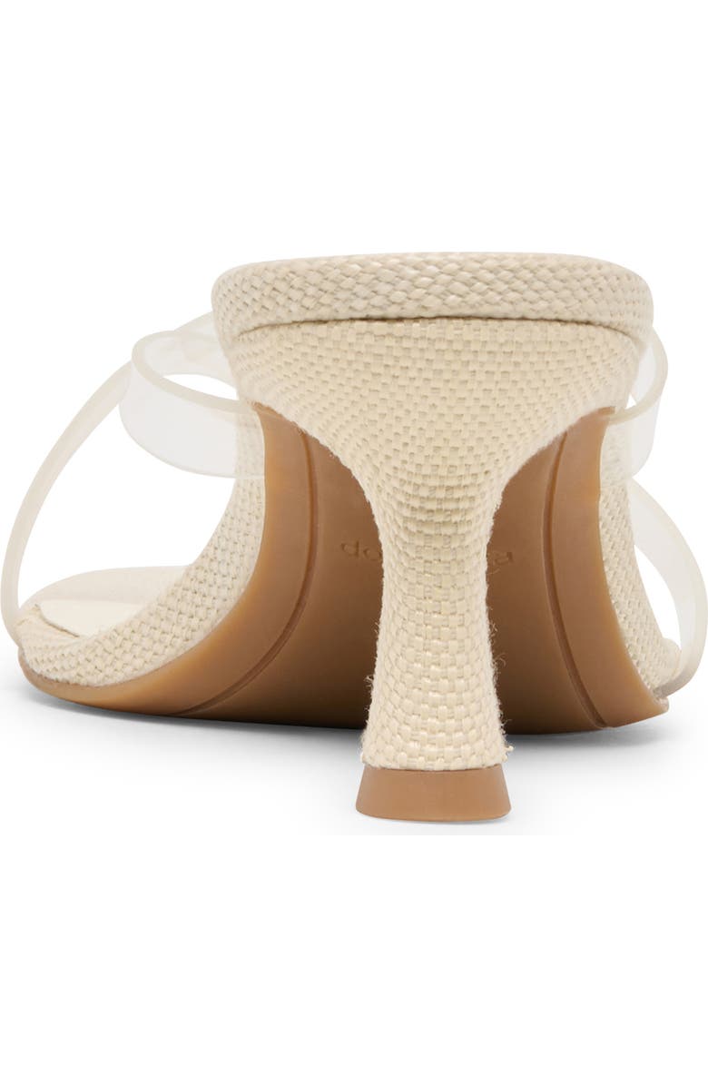 Dolce Vita Daisy Vinyl Slide Sandal, Alternate, color, Crystal Vinyl