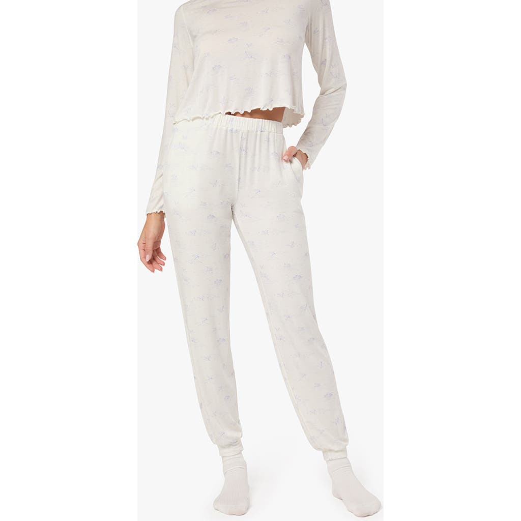 Weworewhat Low Rise Joggers In Ivory