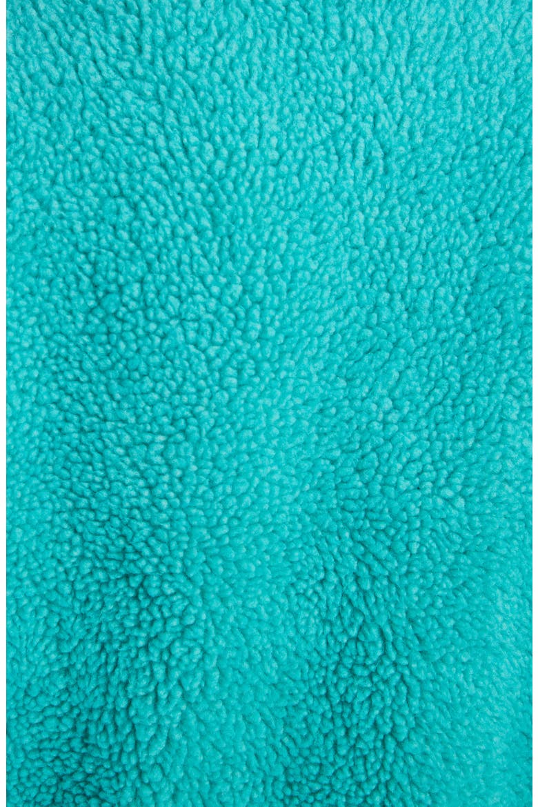 Colorblock Quarter Zip Fleece Pullover, Alternate, color, LIGHT BLUE