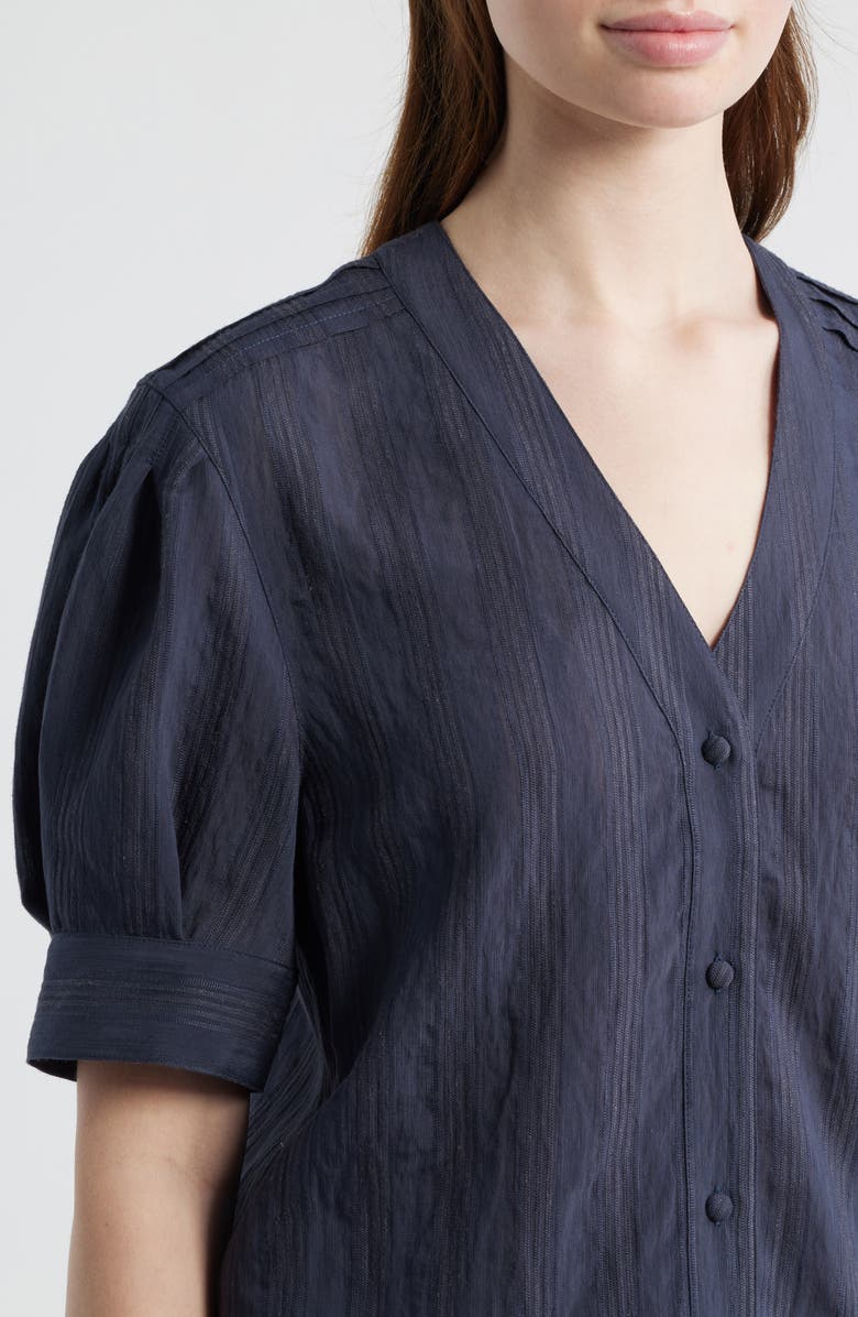 rag & bone Taylor Short Sleeve Woven Shirt, Alternate, color, Sal