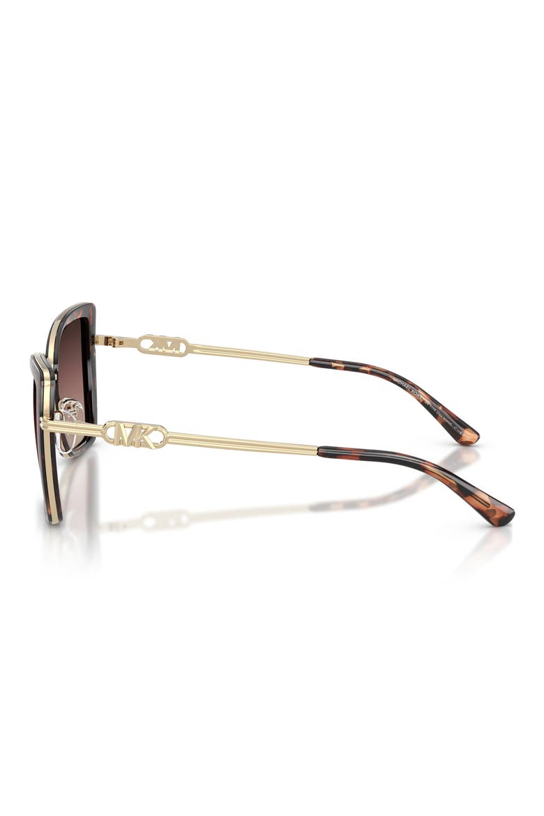 Sea Island 55mm Gradient Butterfly Sunglasses, Alternate, color, LUGGAGE TORTOISE / BROWN