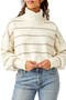 Paulie Stripe Turtleneck Sweater