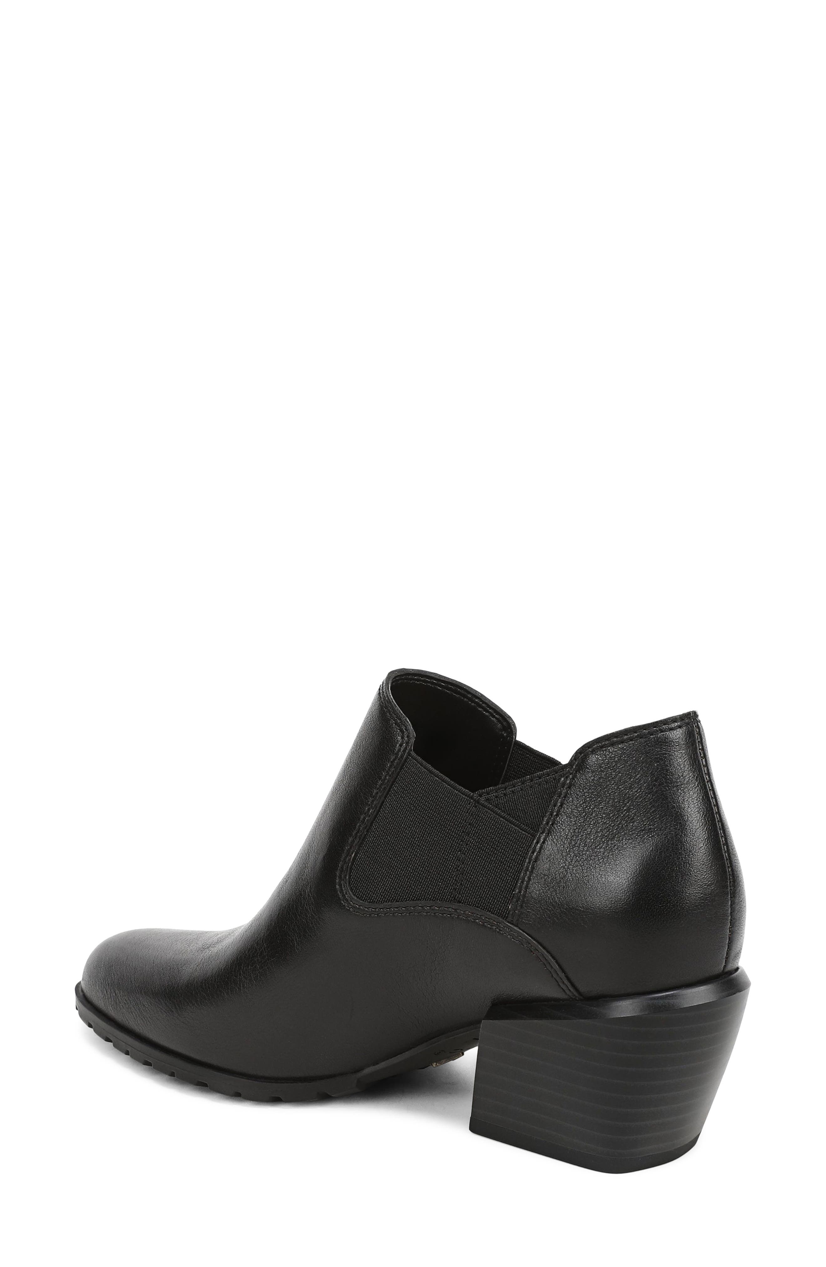 Vionic Bethany Bootie, Alternate, color, Black Leather