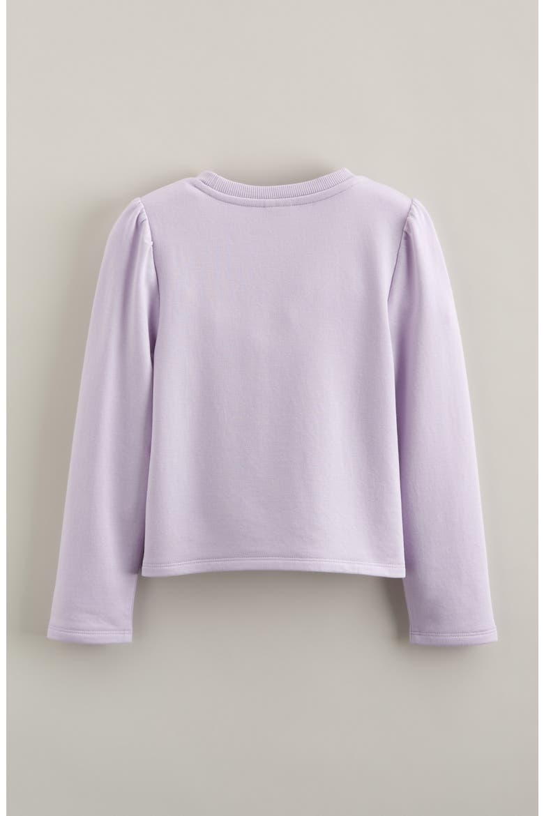 Kids' Milk Shake Long Sleeve Graphic T-Shirt, Alternate, color, PURPLE PETAL MILK SHAKE