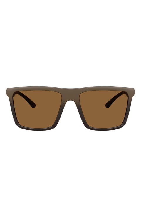 57mm Square Sunglasses