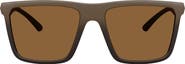 AX Armani Exchange 57mm Square Sunglasses
