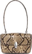 BCBG Square Saddle Faux Leather Shoulder Bag