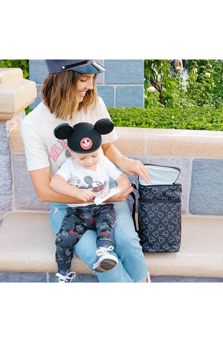 J.L Childress insulated 6 Bottle Cooler - Mickey Black, Alternate, color, Mickey Black