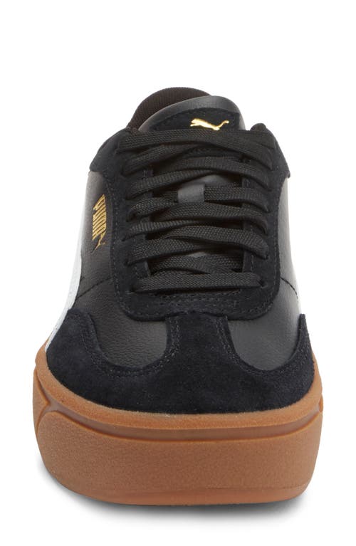 Puma Club Ii Era Platform Sneaker In Black