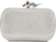 Bottega Veneta Knot Crystal Flower Clutch