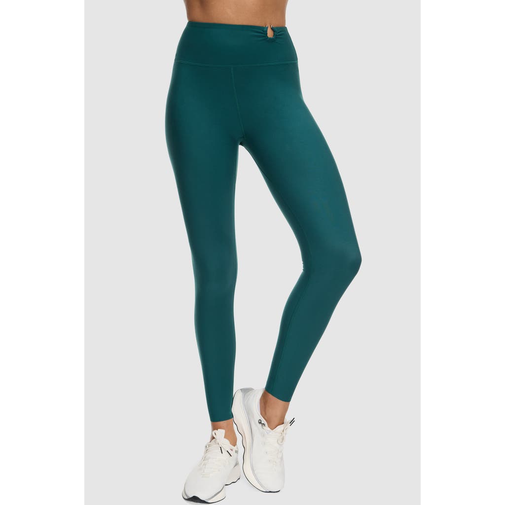 Peloton Cadent U-ring Ruched Legging 25" In Green
