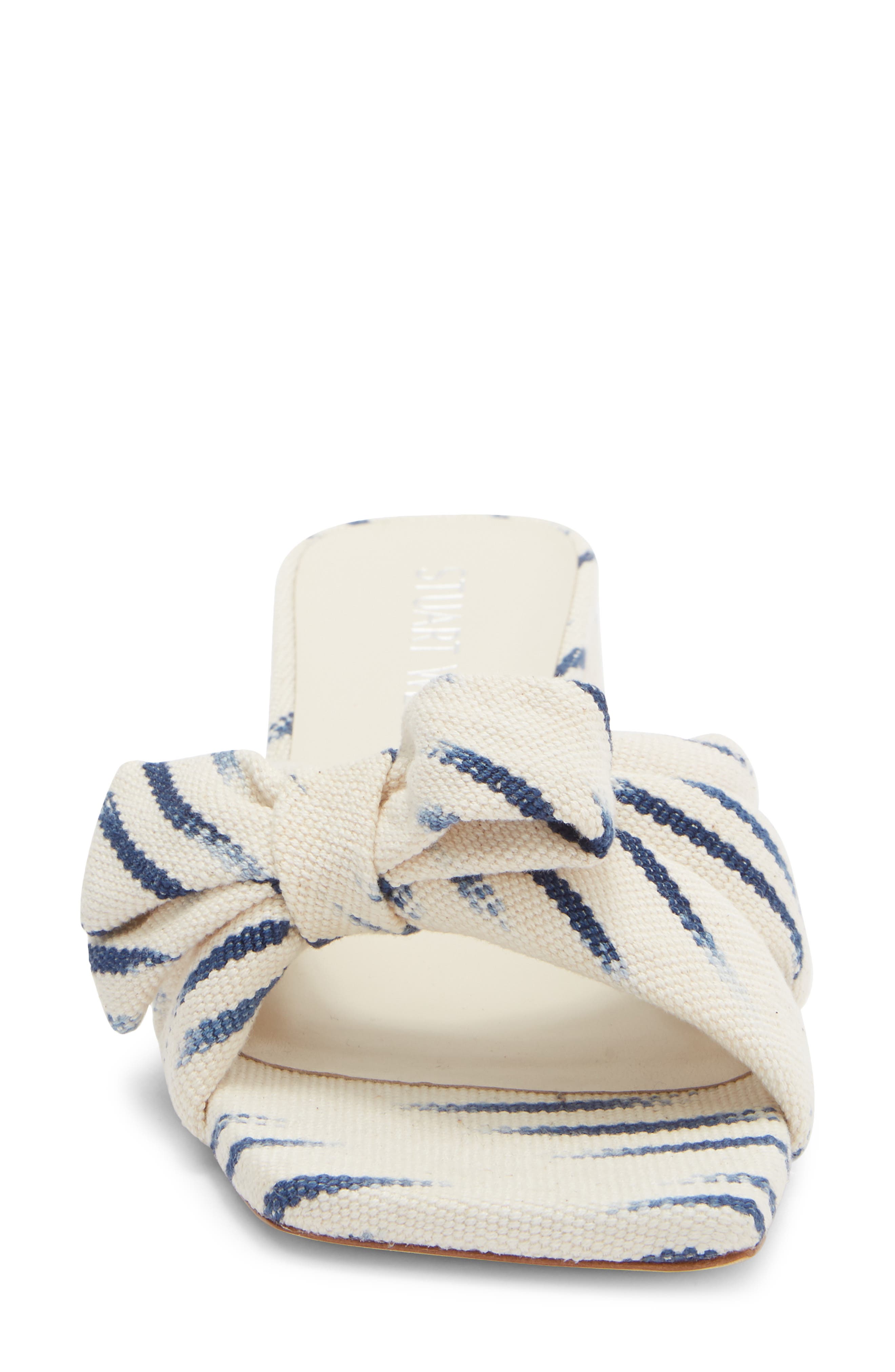 Sofia 45 Slide Sandal, Alternate, color, NATURAL/ INDIGO