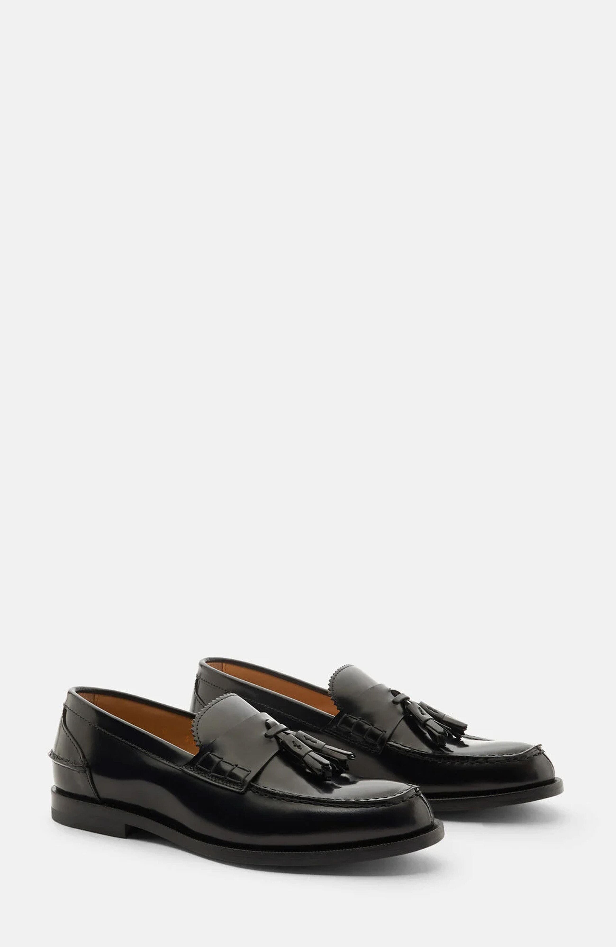 Ralphine Loafers, Main, color, Black - Brushed Calf
