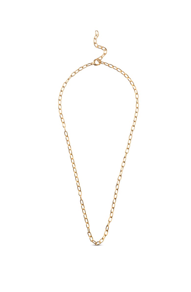 ENAMEL Copenhagen Medium Charm Necklace, Main, color, Gold