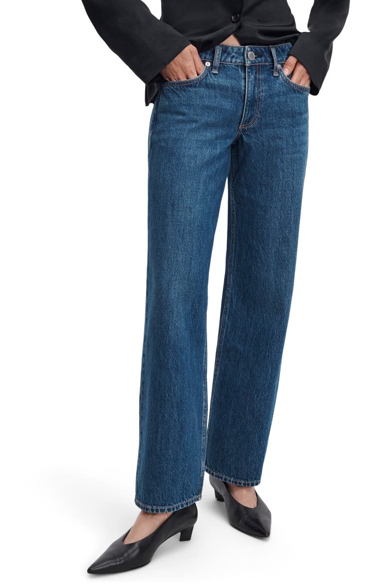 Cam Ankle Straight Leg Jeans, Main, color, NOVA