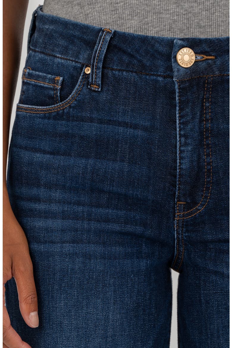 Meg High Waist Raw Hem Wide Leg Jeans, Alternate, color, INNOXIOUS W/DAR