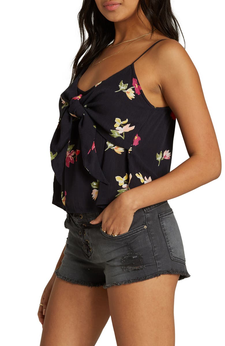 Billabong Let Me Loose Knotted Tank Top, Alternate, color, 