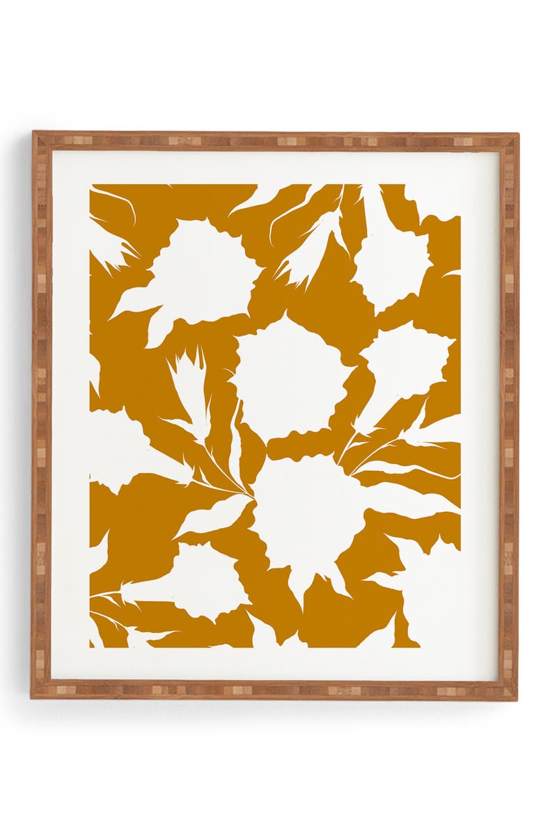 Deny Designs La Jardin Noir VI Framed Wall Art, Main, color, 