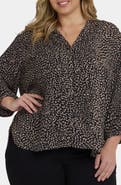 NYDJ Pintuck Top