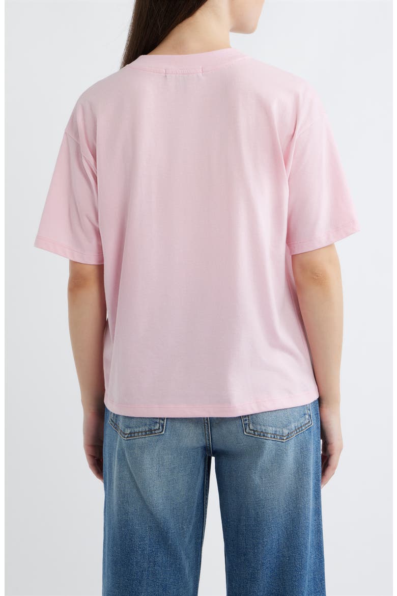 LA Graphic Football T-Shirt, Alternate, color, PINK