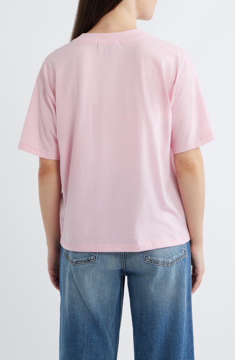 Vinyl Icons LA Graphic Football T-Shirt, Alternate, color, Pink
