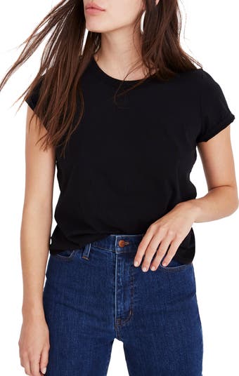 (取寄) メイドウェル レディース ノースサイド ビンテージ ティー Madewell women Northside Vintage Tee Dark Carob Madewell Northside Vintage Tee | Nordstrom