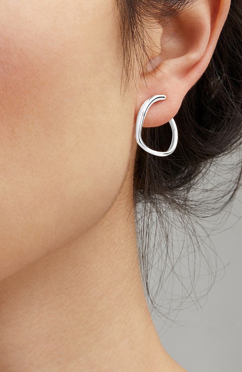 Monica Vinader Nura Reef Wrap Hoop Earrings, Alternate, color, 