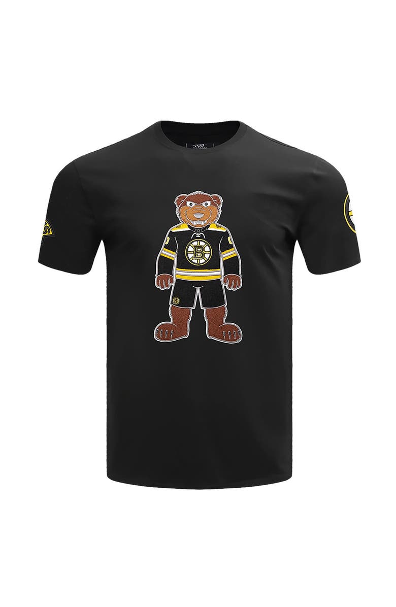 PRO STANDARD Men's Pro Standard Black Boston Bruins Mascot T-Shirt, Alternate, color, Black