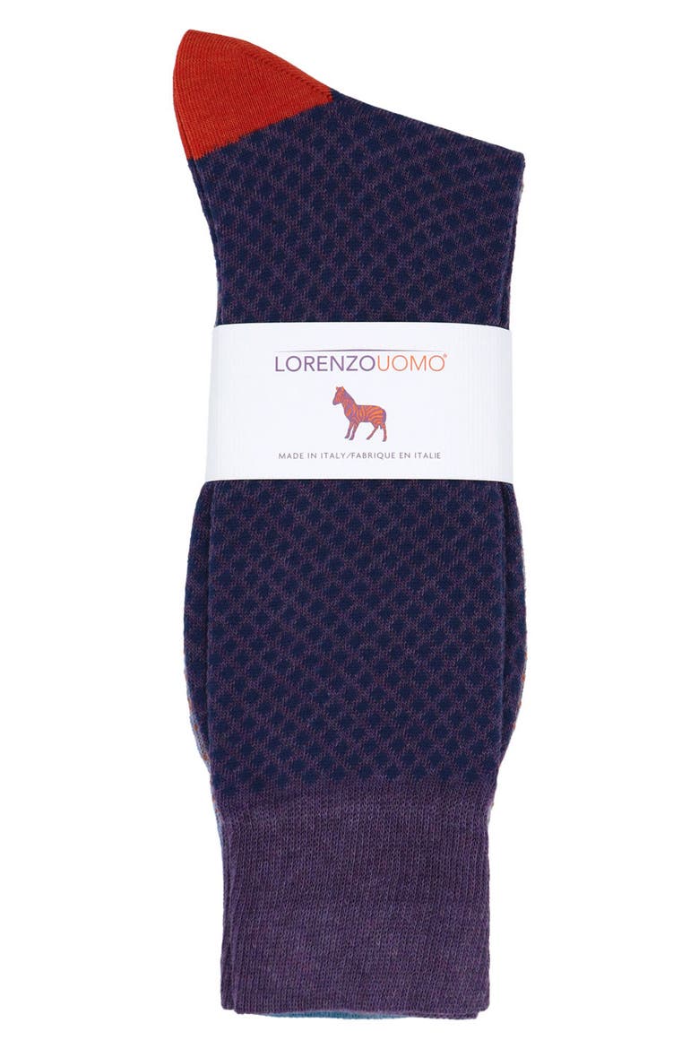 3-Pack Assorted Socks, Alternate, color, TEAL