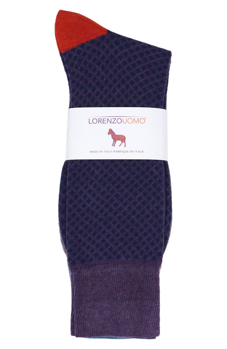 Lorenzo Uomo 3-Pack Assorted Socks, Alternate, color, 