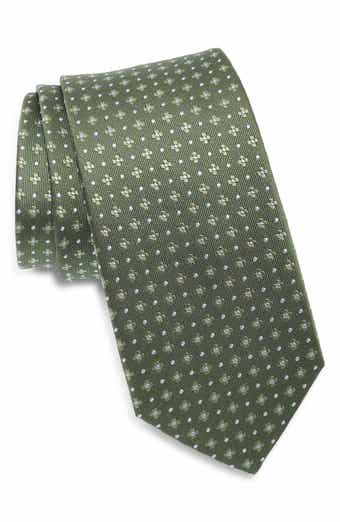 Duchamp Floral Neat Silk Tie